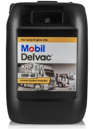 Моторное масло Mobil Delvac XHP ESP 10W-40 канистра 20л Мобил ...