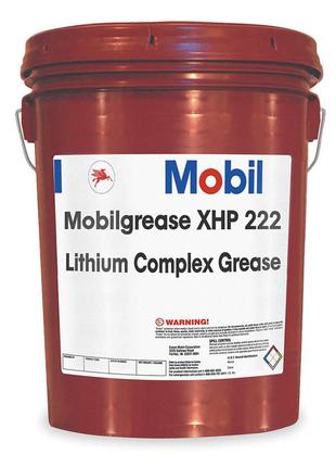 Смазка литиевая синяя Mobil Grease XHP 222 (NLGI-2) ведро 18 к...