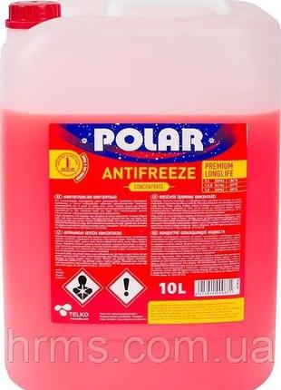 Антифриз красный концентрат POLAR Premium Longlife Coolant кан...