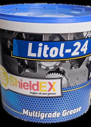 Смазка литиевая Литол-24 ГОСТ ShieldEX ведро 16 кг // Азербайджан