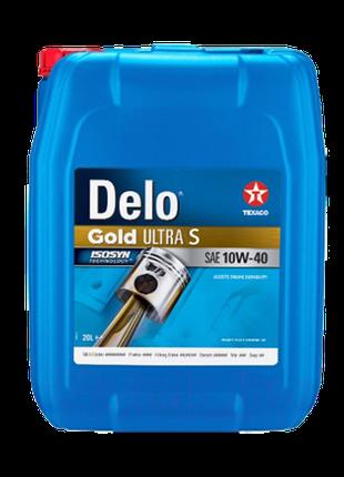 Масло моторное 10W-40 TEXACO Delo Gold Ultra S 10W-40 канистра...