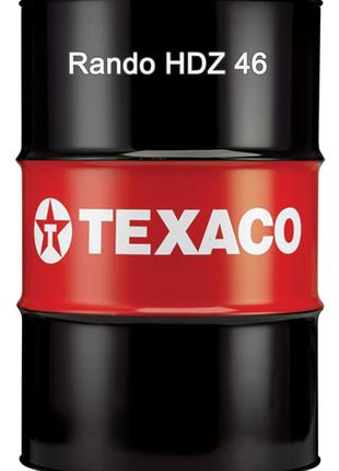 Масло гидравлическое TEXACO Rando HDZ 46 бочка 208 л ISO 46 L-...
