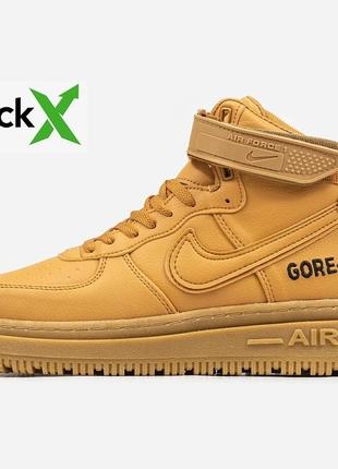 Кросівки nike gore — tex brown