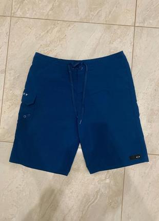 Спортивные шорты oakley синие