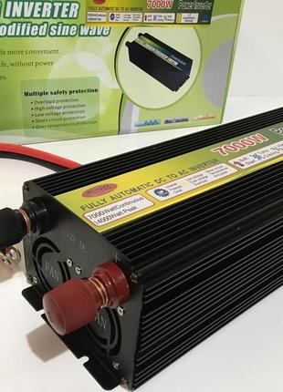 Преобразователь тока Wimpex 12V/220V/7000W (6 шт/ящ)