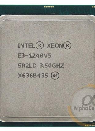 Процесор Intel Xeon E3-1240 v5 (4 ядра, 8 потоків)