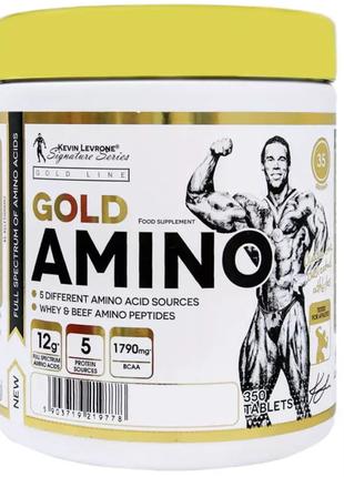 Амінокислота Kevin Levrone Gold Amino, 350 таблеток