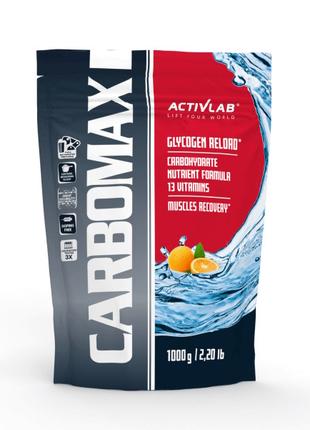 Гейнер Activlab Carbomax, 1 кг Апельсин
