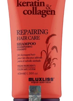Шампунь восстанавливающий Luxliss Repairing Hair Care Shampoо ...
