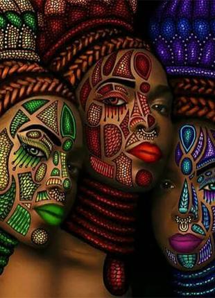 Алмазная мозаика вышивка Африканка Афроамериканка сексуальные ...