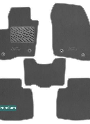 Двухслойные коврики Sotra Premium Grey для Ford Edge (mkII) 20...