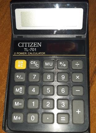 Калькулятор CITIZEN TL-701, Таиланд.