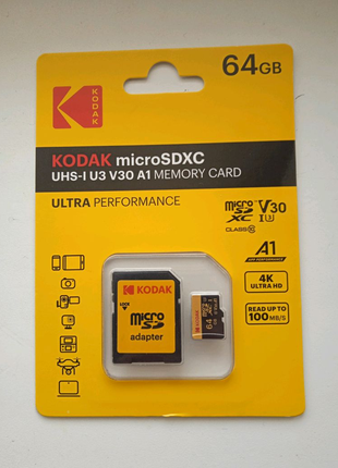 Micro sd KODAK 64 gb