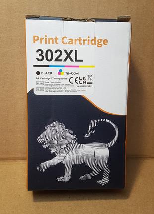 Набір картриджів для принтера 302 XL 2 шт чорний , кольоровий....