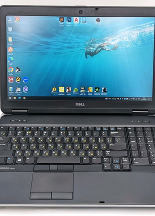 Ігровий ноутбук Dell Precision M2800 i7 amd 2gb 16gb 512gb 15.6"