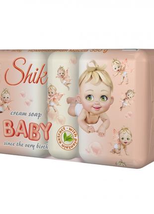 Детское крем-мыло Shik Cream с экстрактом подорожника, экопак,...