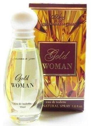 Туалетна вода Aroma Parfume Alexander of Paris Gold Woman 50 м...