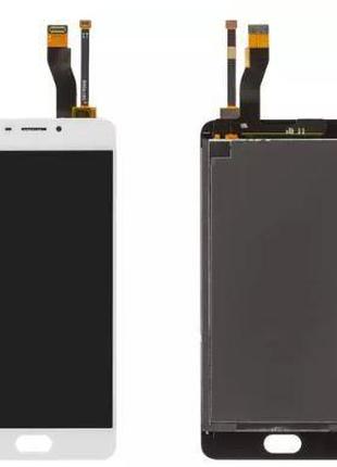 Дисплей Meizu M5 Note с сенсором, белый, Original PRC