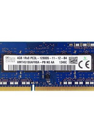 Оперативна пам'ять SO-DIMM Hynix 4Gb DDR3L 1600MHz (HMT451S6AF...