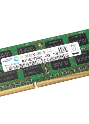Оперативна пам'ять б/в SO-DIMM Samsung 4Gb DDR3 1333MHz (M471B...