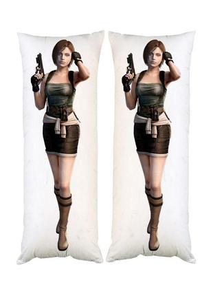 Подушка дакимакура Resident Evil декоративная ростовая подушка...