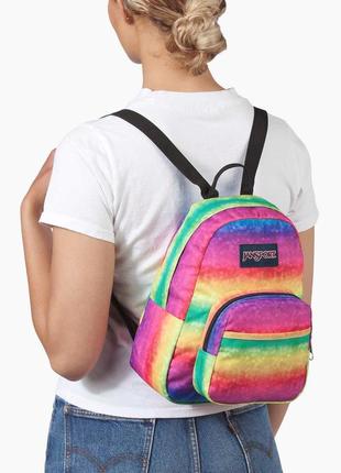 Женский рюкзак 10L Jansport Half Pint радужный