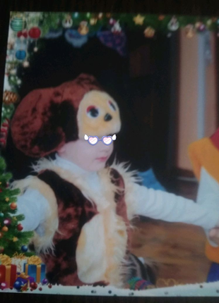 Новорічний карнавальний костюм Чебурашка