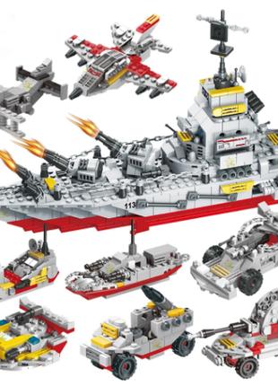 Конструктор LEGO Военный корабль. 33 в 1.