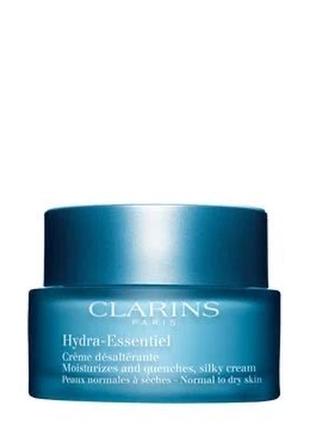 Увлажняющий крем для сухой кожи clarins hydra-essentielon crea...