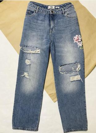 Стильні жіночі джинси мом 46 р наш 54