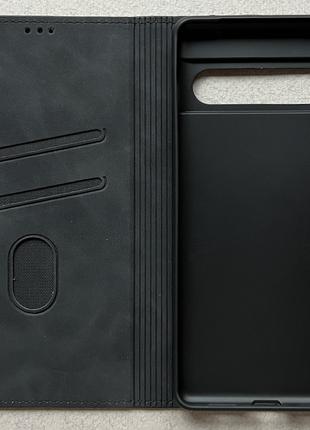 Чехол-книжка для Google Pixel 7 Pro чёрный, высококачественная...
