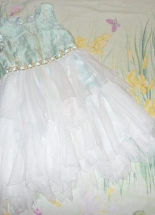 Крутое платье мятного цвета american princess