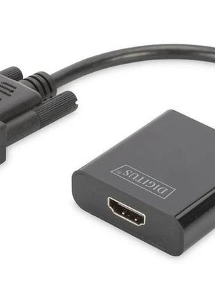 Переходник DIGITUS VGA – HDMI Full HD (DA-70473)