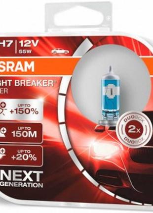 Галогенная лампа Osram Night Breaker Laser H7 12V 55W 64210NL-...