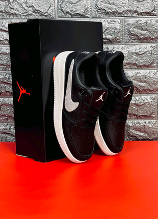 Кеди Nike Jordan універсальні чорні кеди Найк Джордан