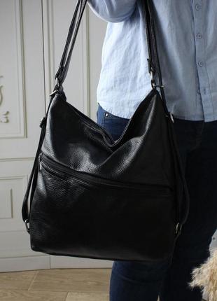 Женская невероятно красивая и качественная сумка рюкзак из эко...