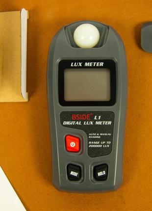 Люксметр, измеритель освещенности, Lux Meter, BSIDE, L1