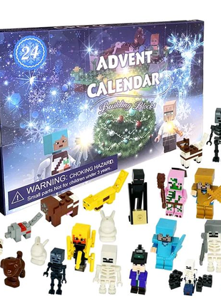 Майнкрафт фигурки/ адвент-календарь (Lego minecraft)
