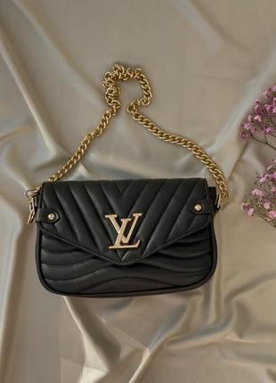 Wave black сумка lux!👜