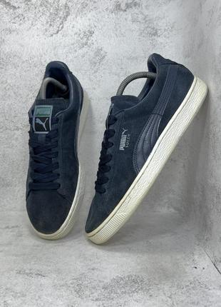 Замшевые кроссовки puma suede