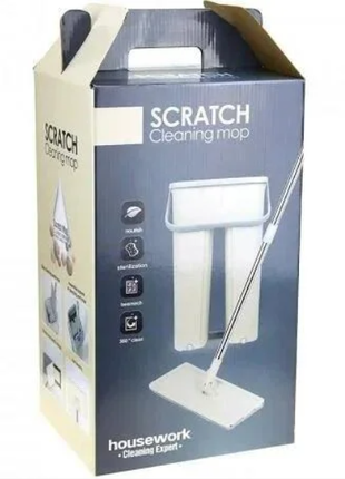 Швабра і Відро Scratch Cleaning Mop