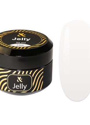 Моделирующий гель-желе для наращивания - F.O.X Jelly Gel Clear...