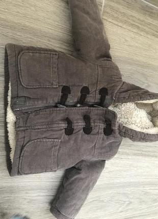 Теплая детская куртка