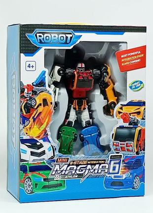 Трансформер star toys tobot "magma 6" 535