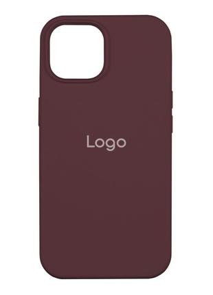 Чехол для iPhone 14 Silicone Case Full Size AA Цвет 84 Terracotta