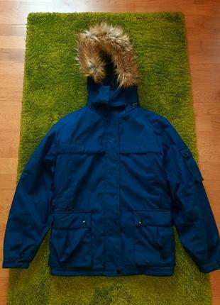Куртка wantdo с капюшоном парка зимняя с мехом columbia пуховик