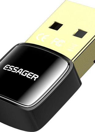 Bluetooth-адаптер Essager Starlord USB Bluetooth 5.0 передавач...