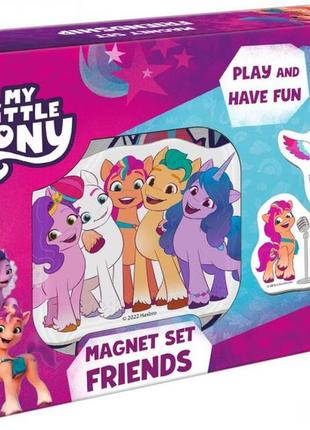 Набір магнітів "my little pony друзі" magdum ме 5031-22