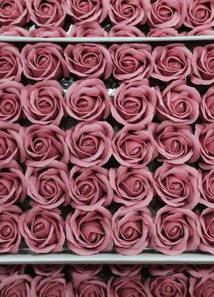 Мыльная роза махагон для создания роскошных неувядающих букето...