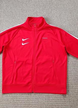 Nike double swoosh track jacket олимпийка кофта на змейке ориг...